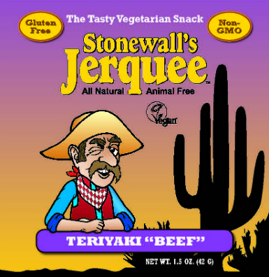 5 lb - Teriyaki "Beef" - Stonewall's Jerquee (image for) 5 lb - Teriyaki "Beef" - Stonewall's Jerquee